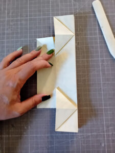 Pieghe dorso origami