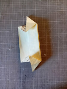 Pieghe dorso origami