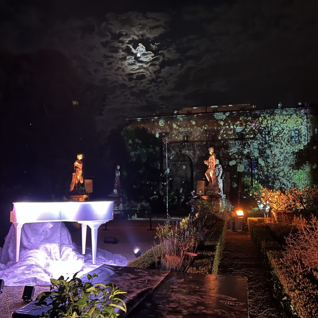 Party Millefili - un'atmosfera magica nel parco di Villa Corsini