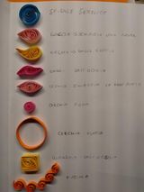 Forme base quilling