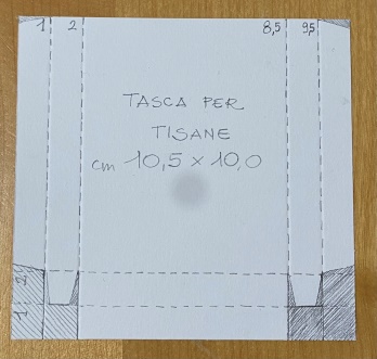 TASCHE per TISANE per contenitore di carta TASCHE per TISANE per contenitore di carta