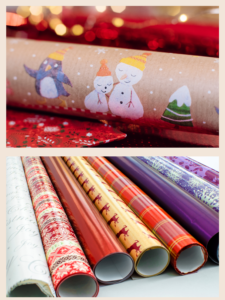 carta da regalo natalizia