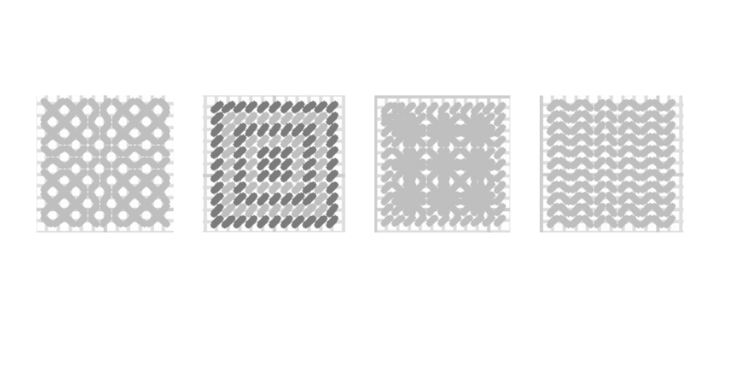 4 schemi per cubi natalizi in plastic canvas e non solo