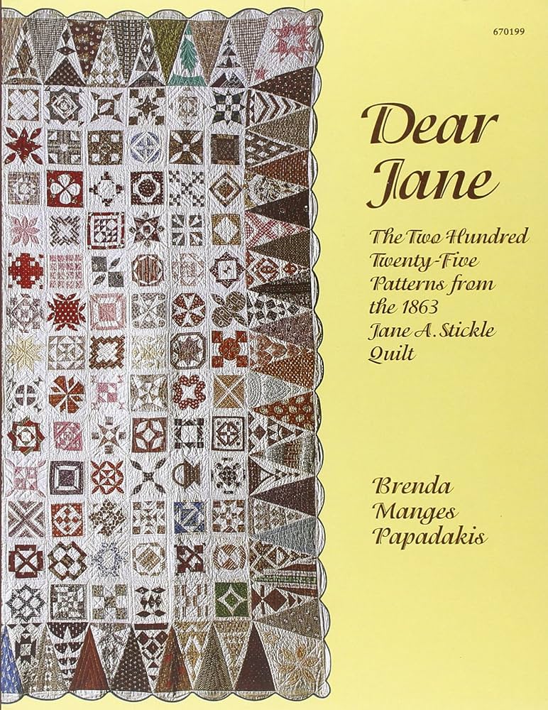 Copertina del libro Dear Jane