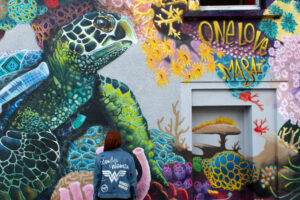 Bristol è la città di Bansky e del colore grazie alla street art