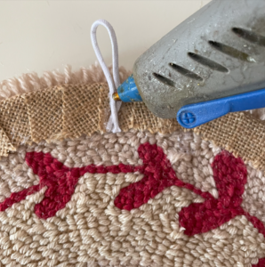 gancio per appendere ghirlanda natalizia