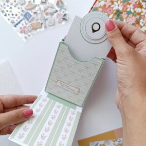 mini album con bustine 