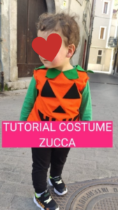 costume zucca halloween