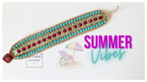 SUMMER VIBES: un bracciale gioiello realizzato ad uncinetto per un estate con stile