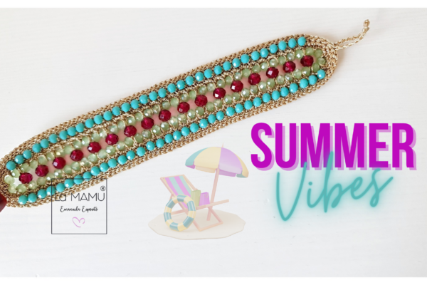 SUMMER VIBES: un bracciale gioiello realizzato ad uncinetto per un estate con stile