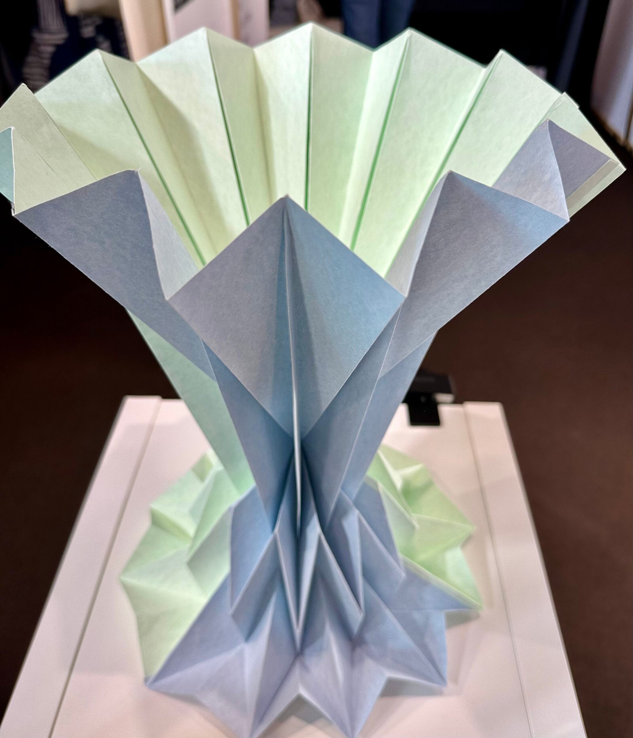 Salone Alto artigianato Venezia: sculture origami museo carte