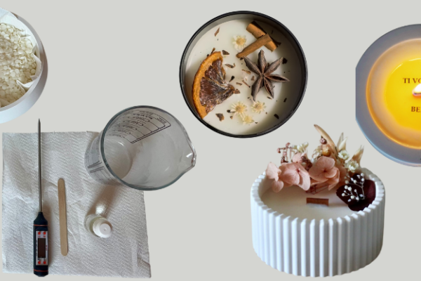 Candele fai da te: come realizzarle in casa con creatività