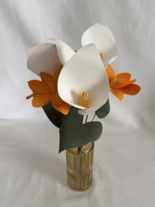 Fiori di carta per casa nuova