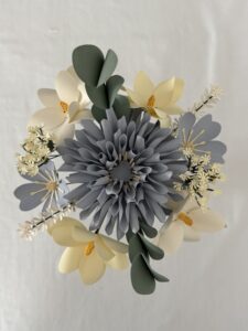 bouquet di fiori di carta da regalare