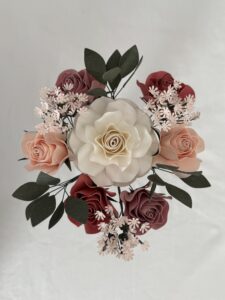 bouquet di fiori di carta da regalare