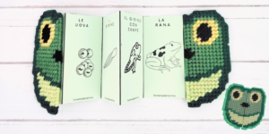 Racconta a tuo figlio il ciclo della vita col plastic canvas