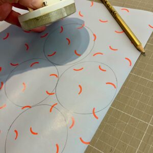 Festone da appendere - step 1