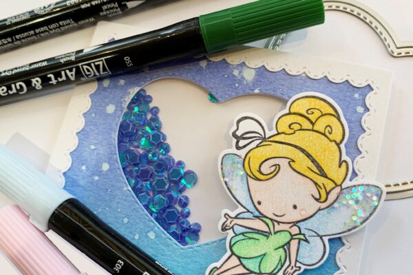 Shaker Card Fatata &#8211; Corso di stamping e cardmaking