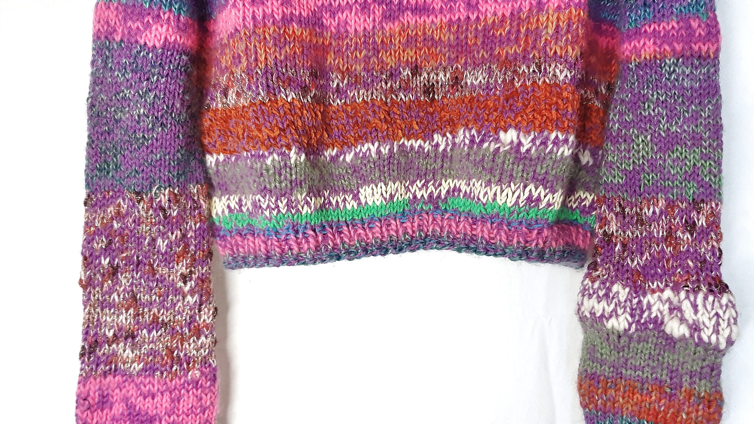 Simone Villa maglione Ernesto marl knitting