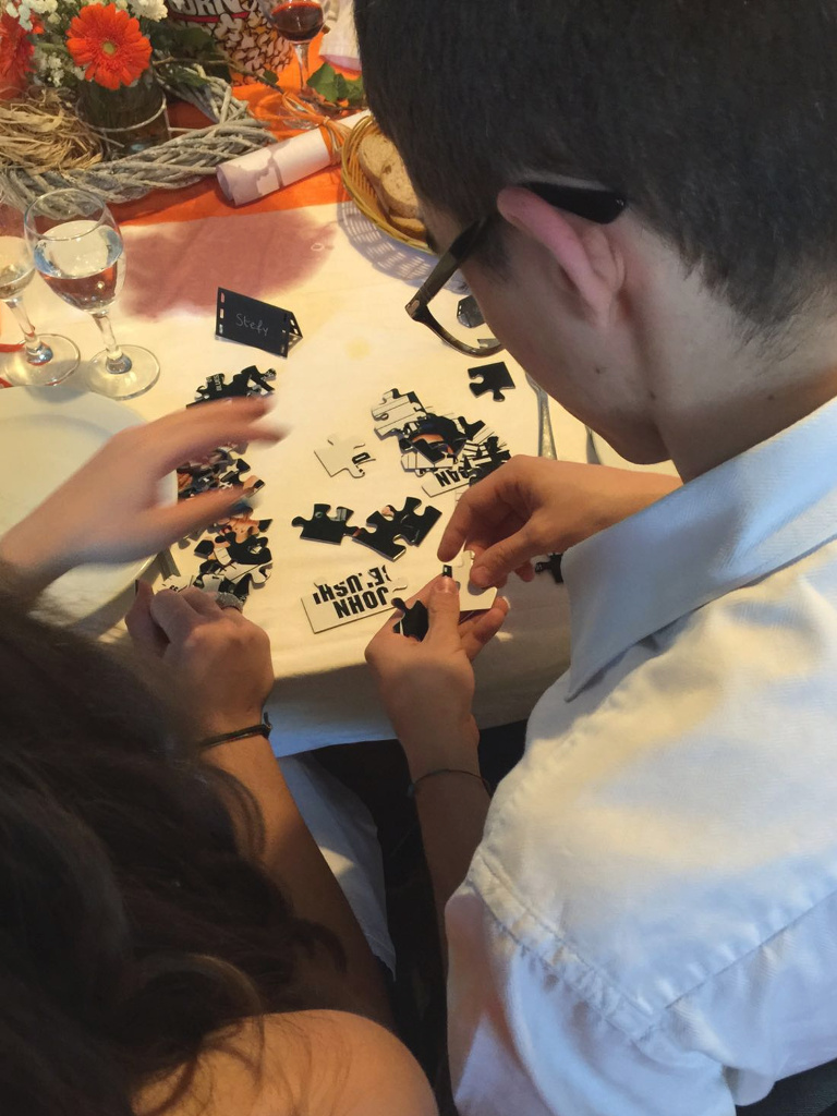 tableau de mariage puzzle