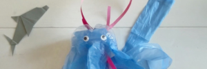 Riciclo creativo: medusa di plastica fai da te
