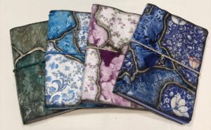 Midori decorati reinterpretando la tecnica Kintsugi