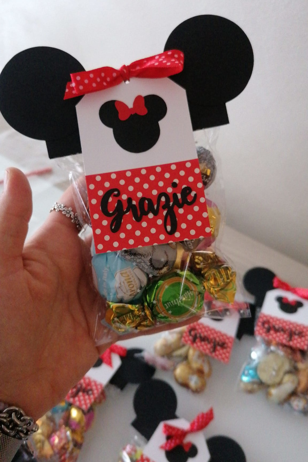 party favors fai da te a tema minnie