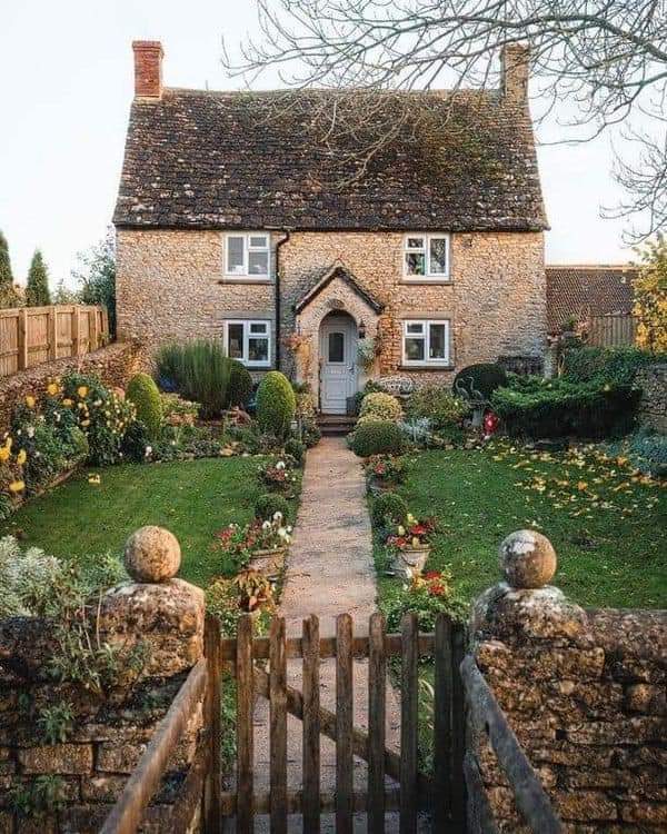 cottage in stile country esterno 