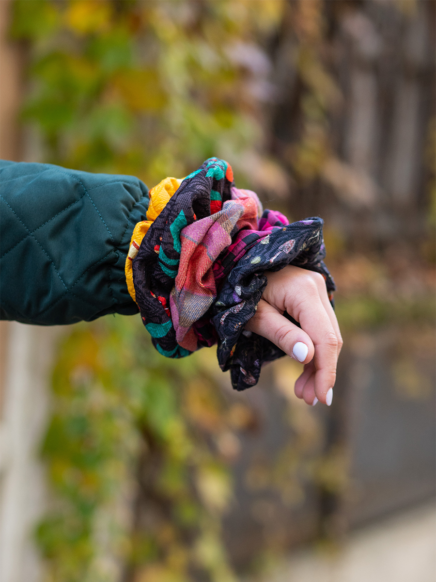 scrunchies per capelli