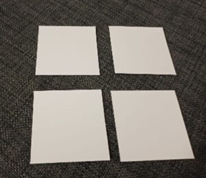 procedimento per Pop Up card di Natale