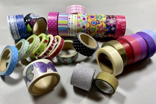 Washi tape, decoriamo con i nastri adesivi di carta