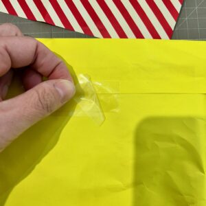 Washi tape - step 4