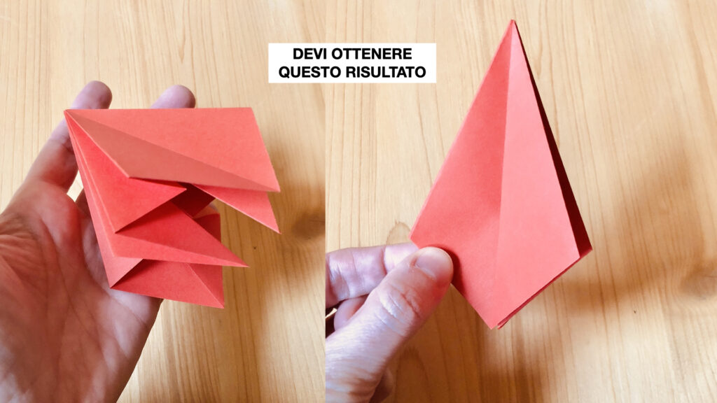 tutorial decorazioni di natale in origami