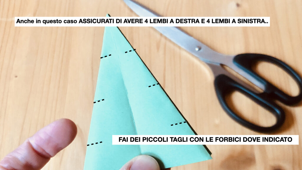 decorazione di Natale in carta tutorial